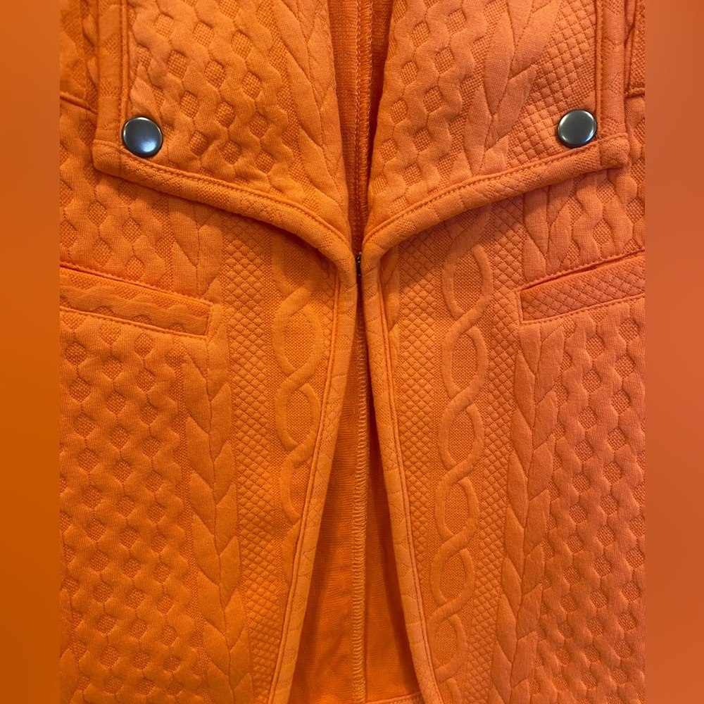 DG2 By Diane Gilman Coral Jacket 1B2 Size XS - Picture 3 of 10